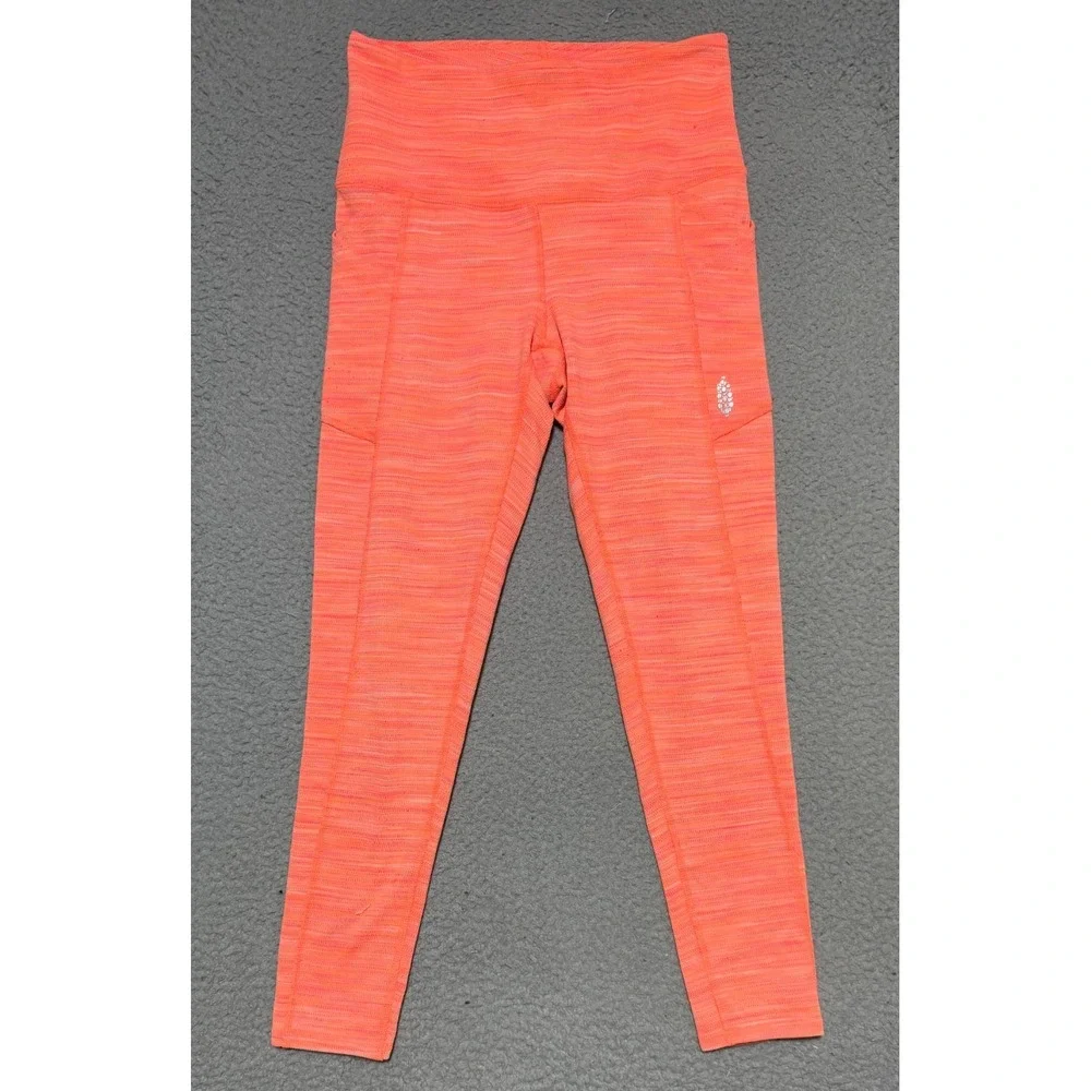 Free People FP Movement Roll Out High Waisted Athletic Work Out Leggings Small